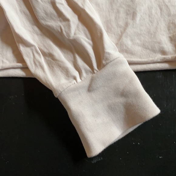 Long sleeve cropped oversized shirt - size os - Picture 4 of 6